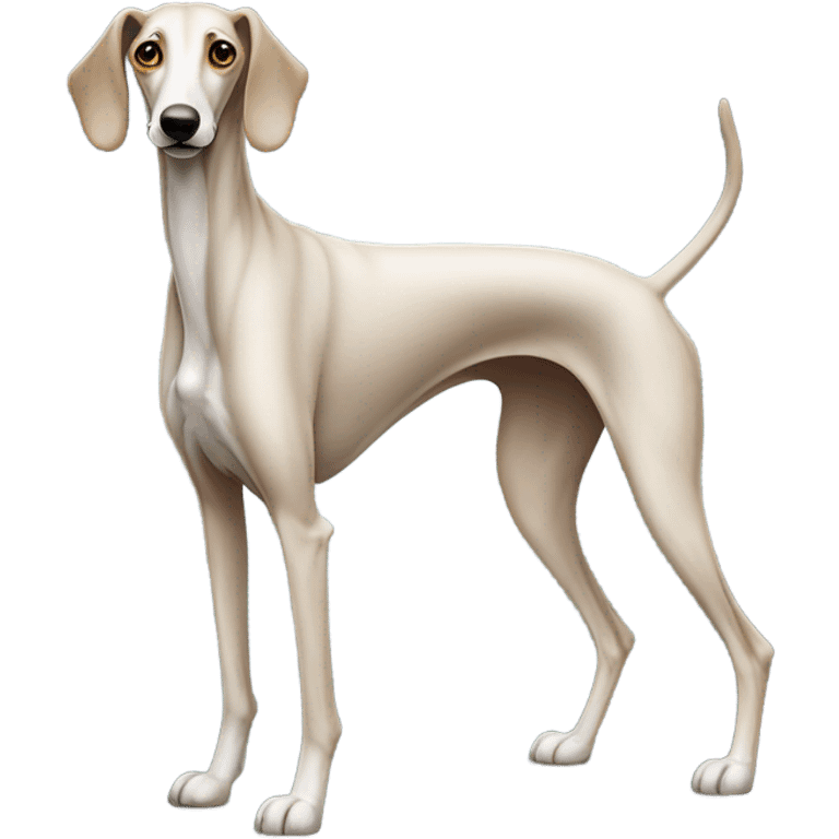 An Italian Sighthound dog emoji