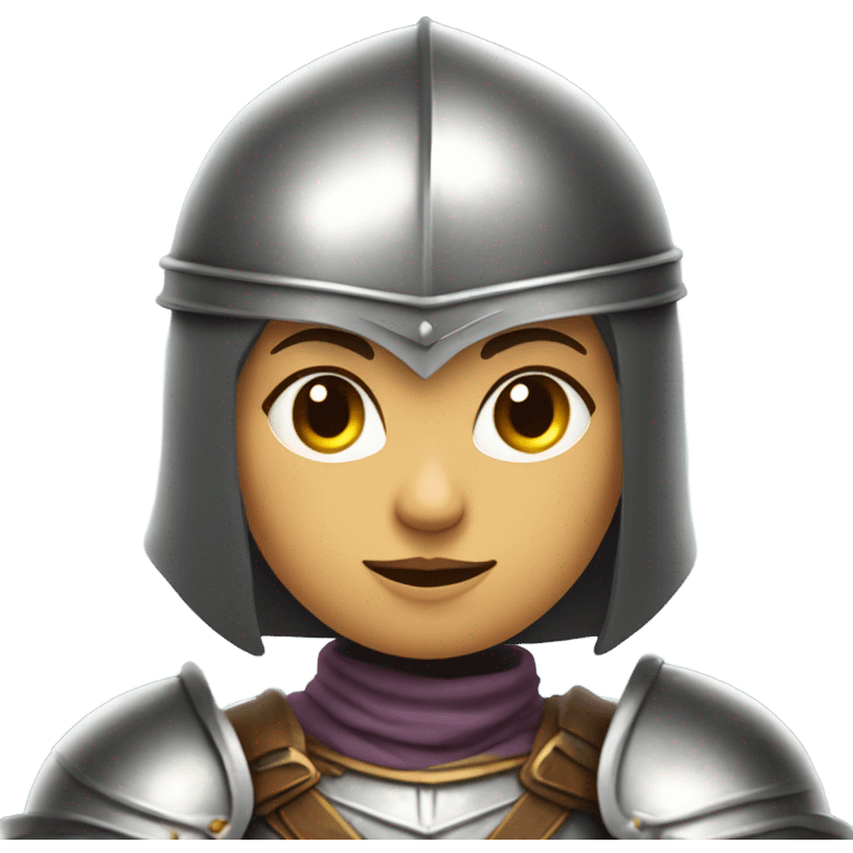 female knight fantasy emoji