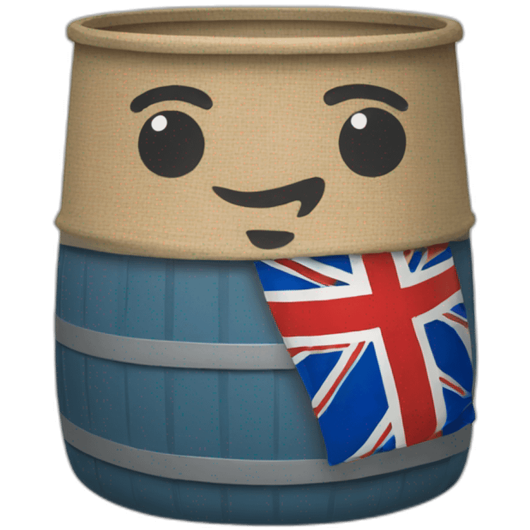 Angleterre poubelle emoji