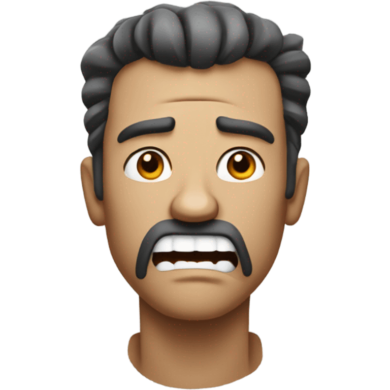 angry man emoji