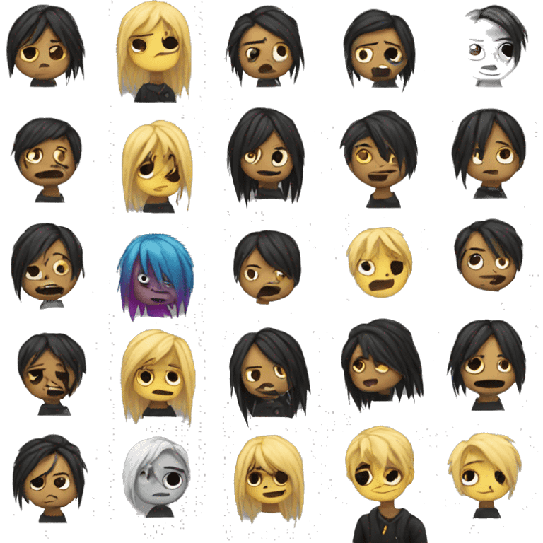 Emo emojis  emoji