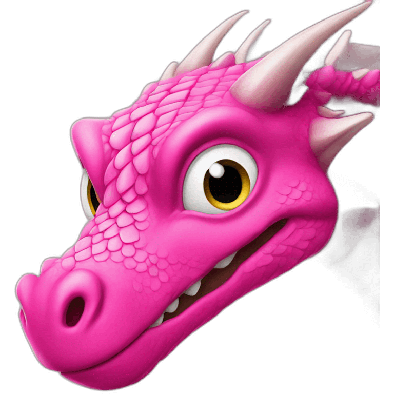 pink dragon emoji