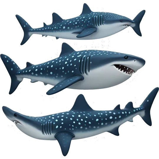 whale shark  emoji