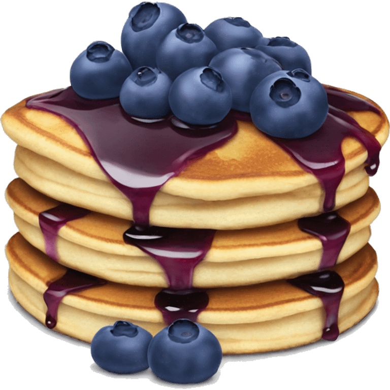 Blueberry Pancakes emoji