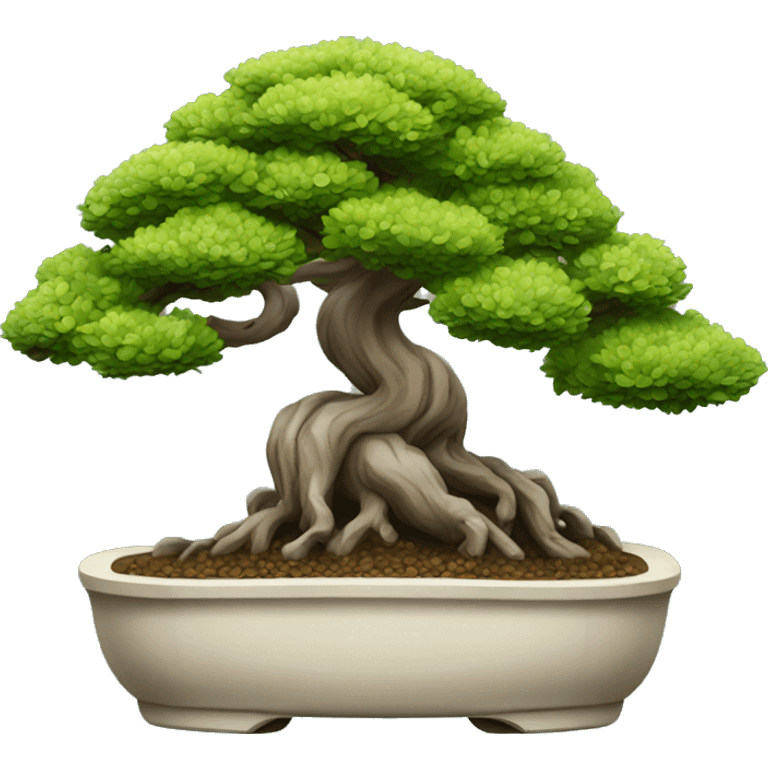 Bonsai tree emoji