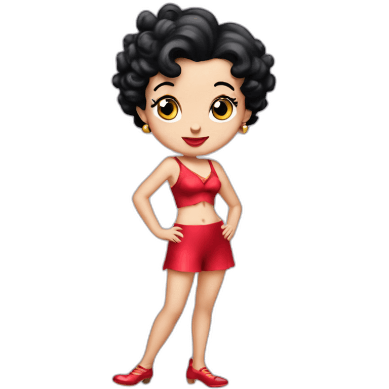 Betty boop emoji