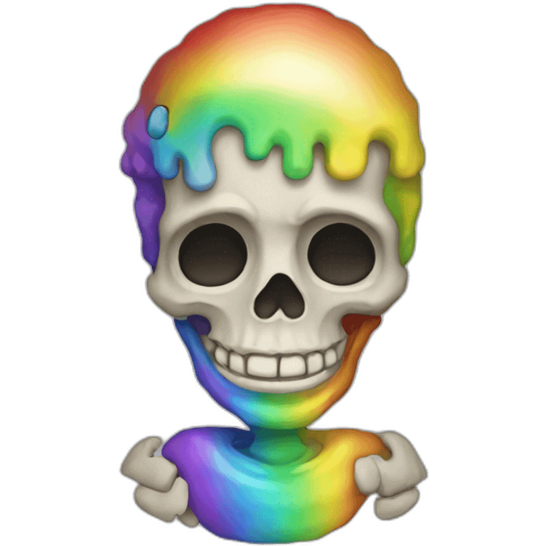 rainbow-Bone-man emoji