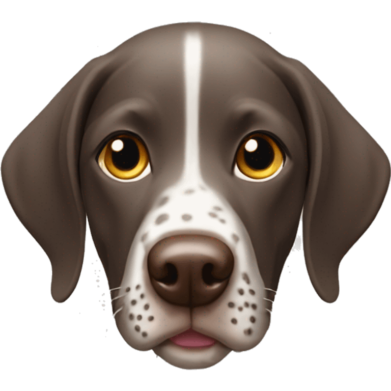 German shorthaired pointer emoji