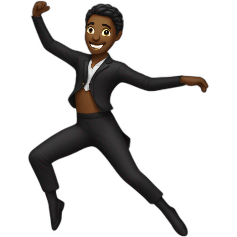 black dancing pegas emoji