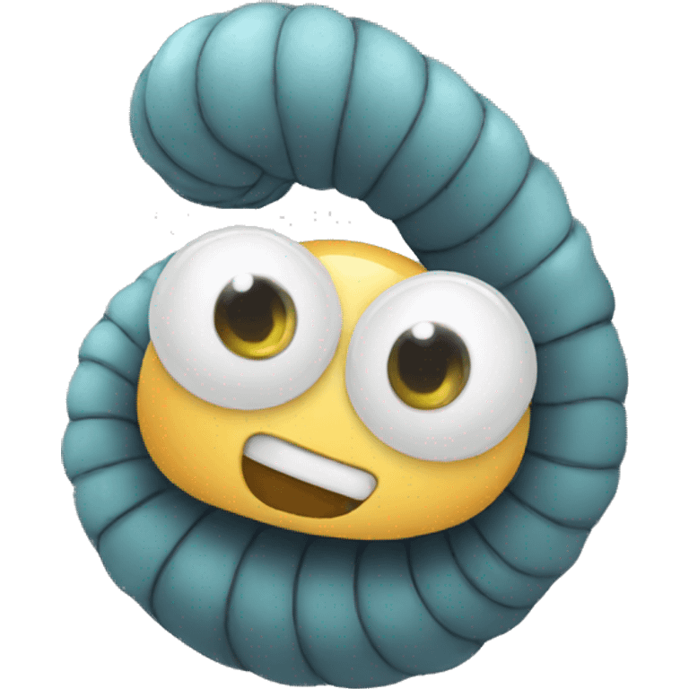 worm emoji