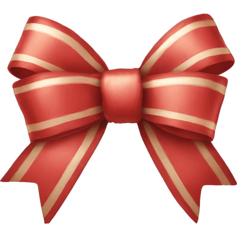 Christmas bow  emoji