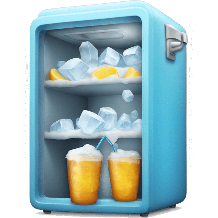 icebox with beverage emoji