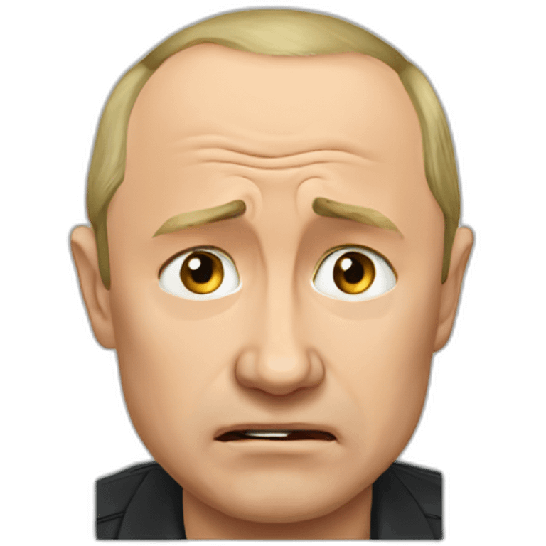 crying putin emoji