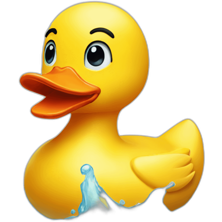 Rubber-duck emoji