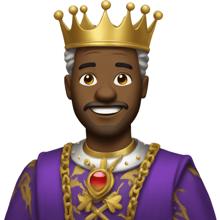 crazy king emoji