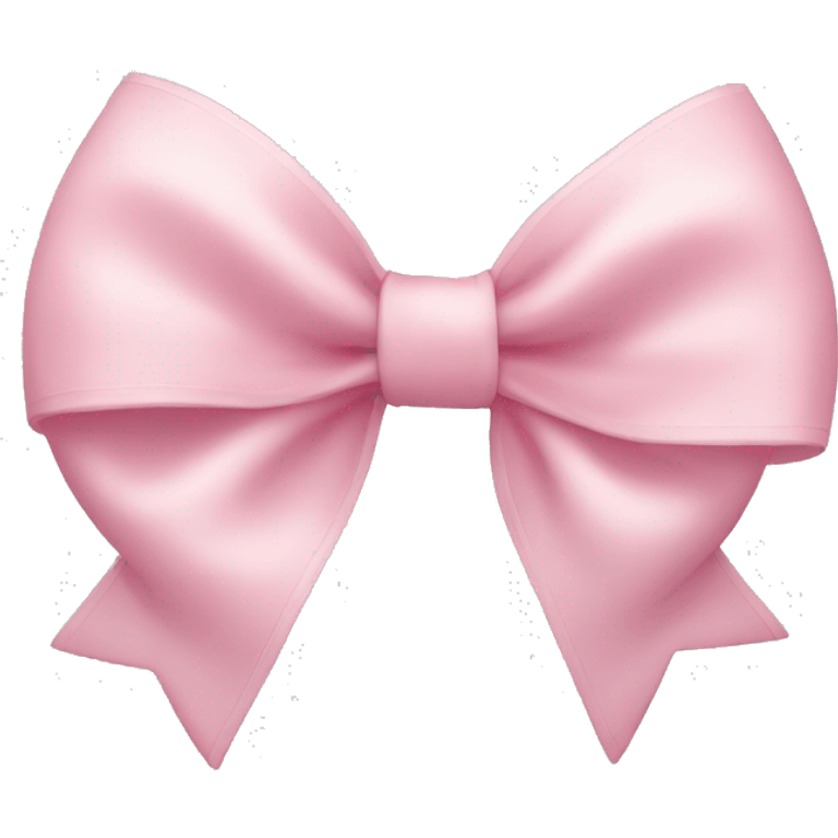 light pink bow emoji