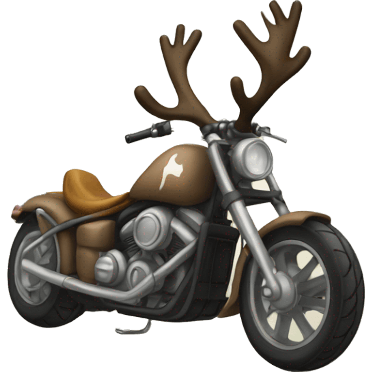 Small Reindeer Chopper One Piece emoji