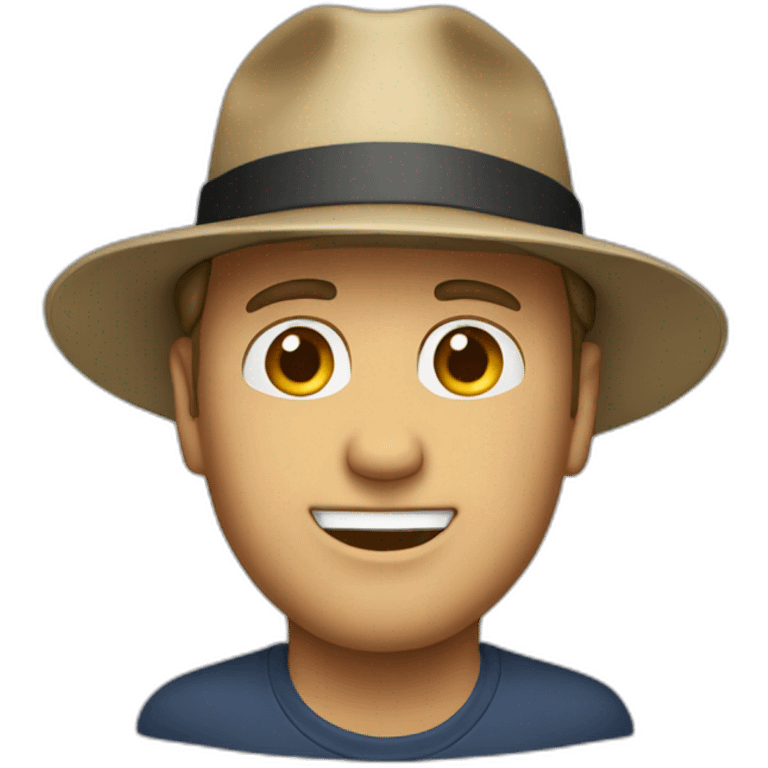 todd rhoades in a hat emoji