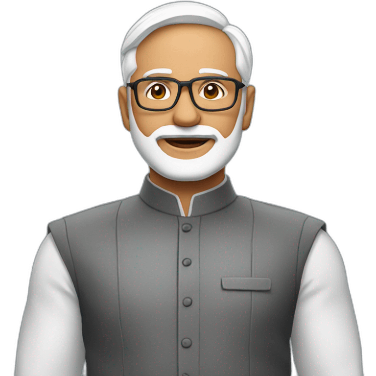 Modi super man emoji