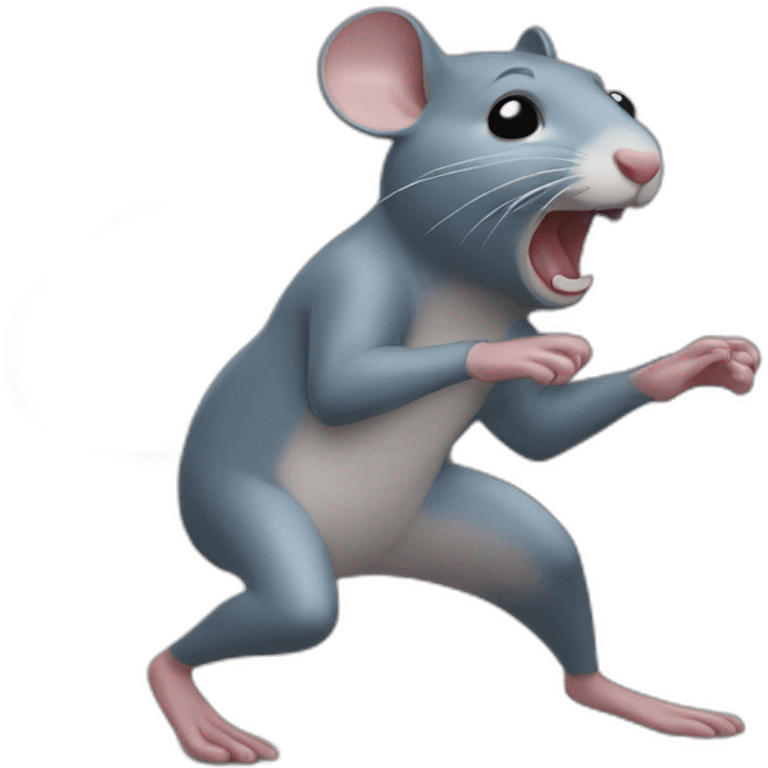 Un rat qui danse emoji