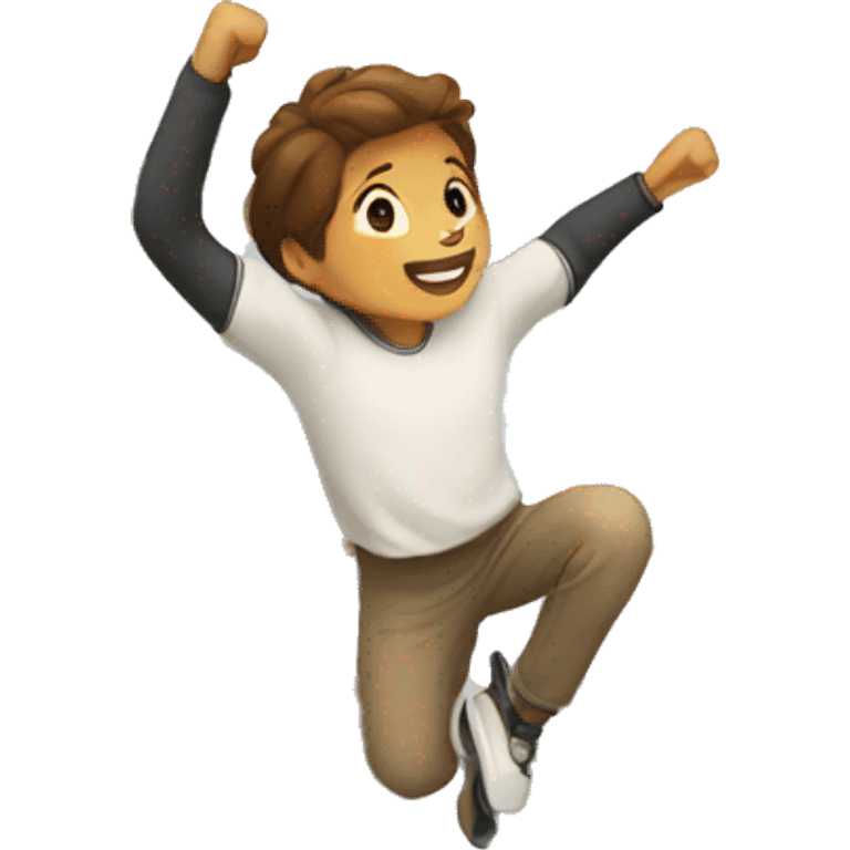 person jumping emoji