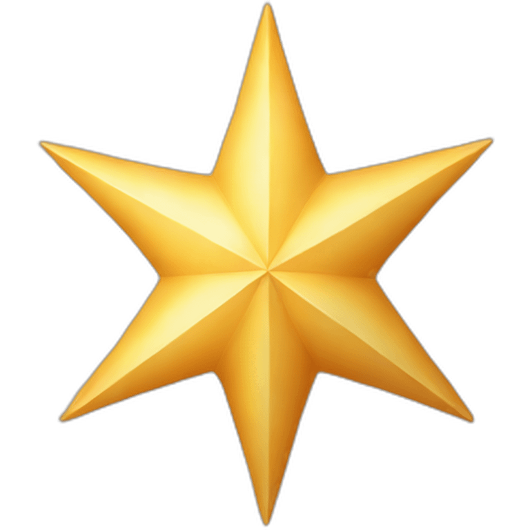 8 points star emoji