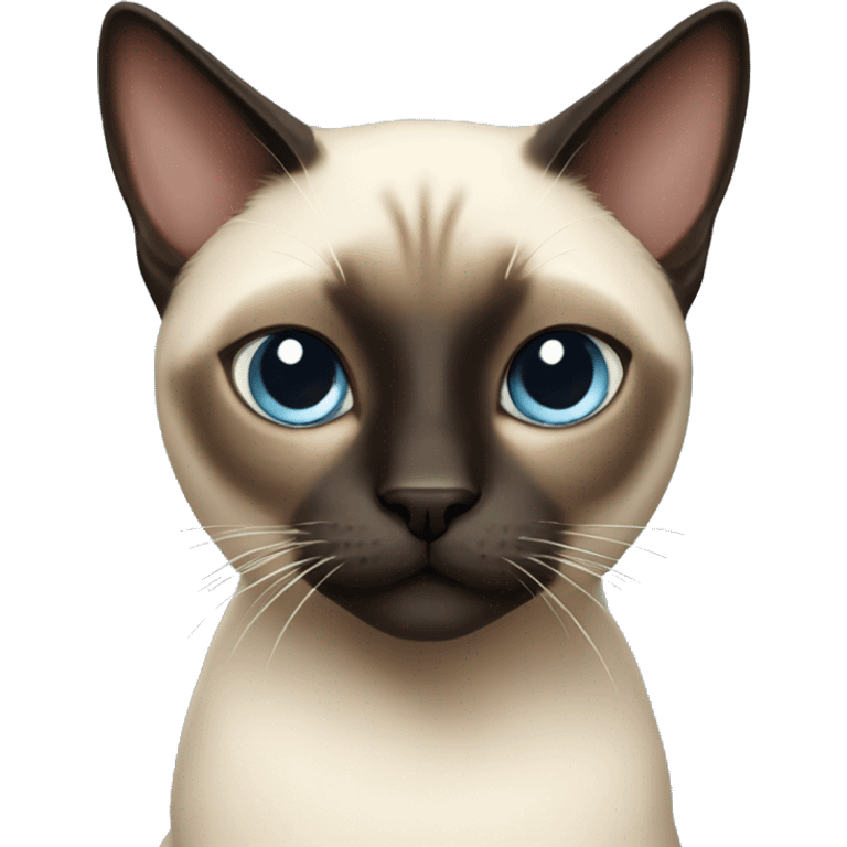 Siamese cat emoji