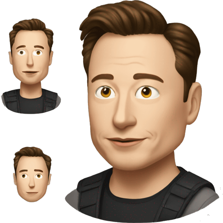 Elon Musk emoji