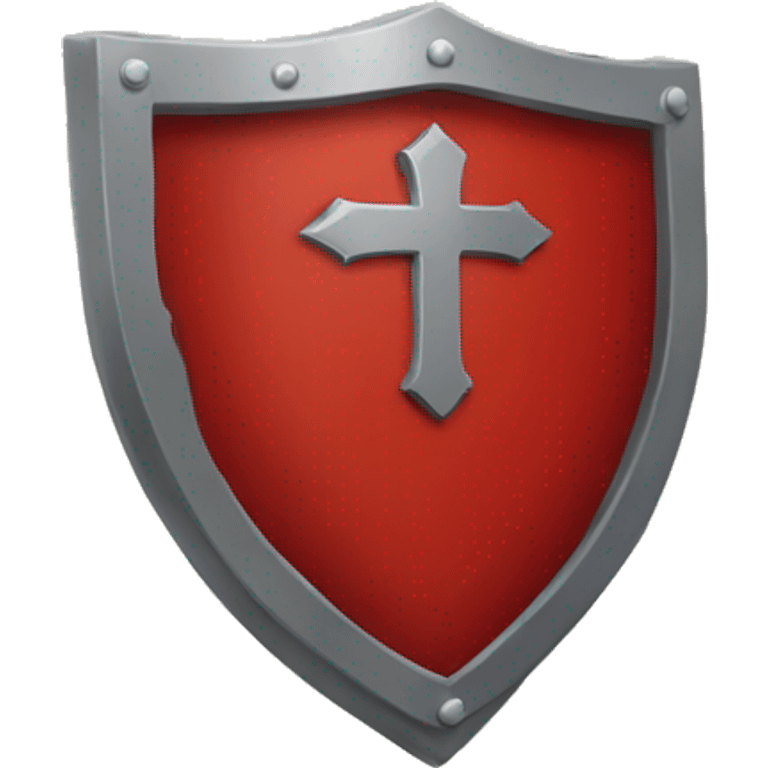 red faith shield emoji