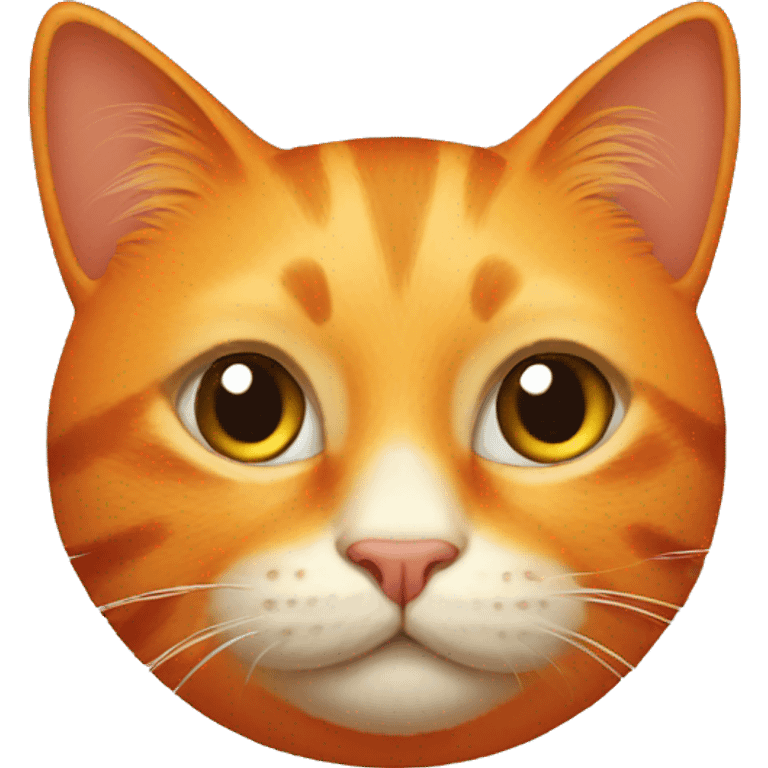 orange smily cat emoji