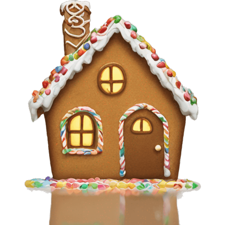 Gingerbread house  emoji