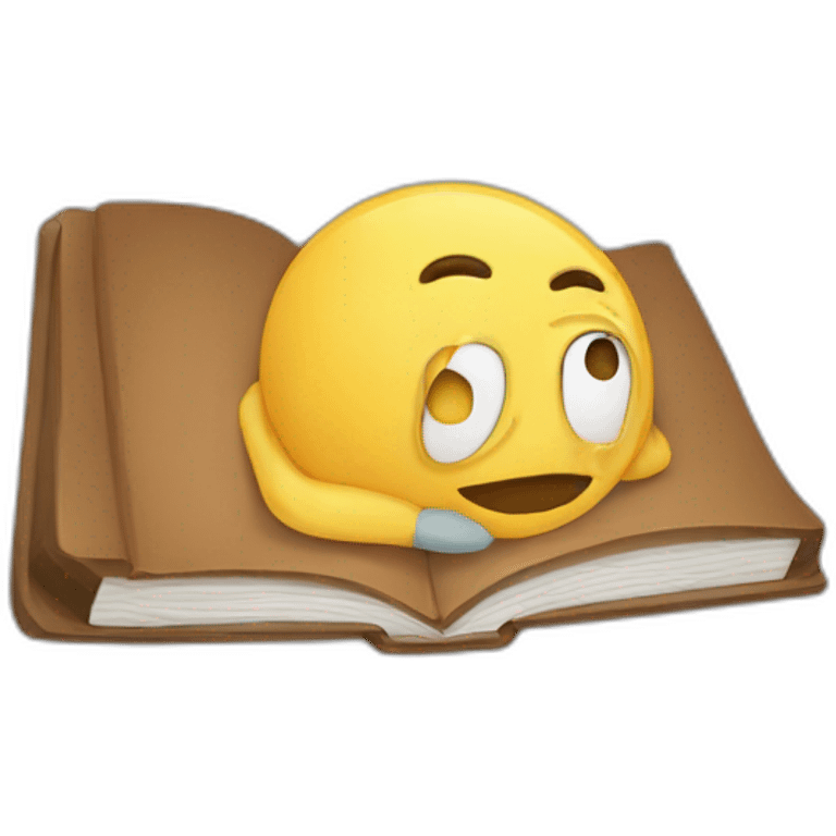 Un livre qui dort emoji