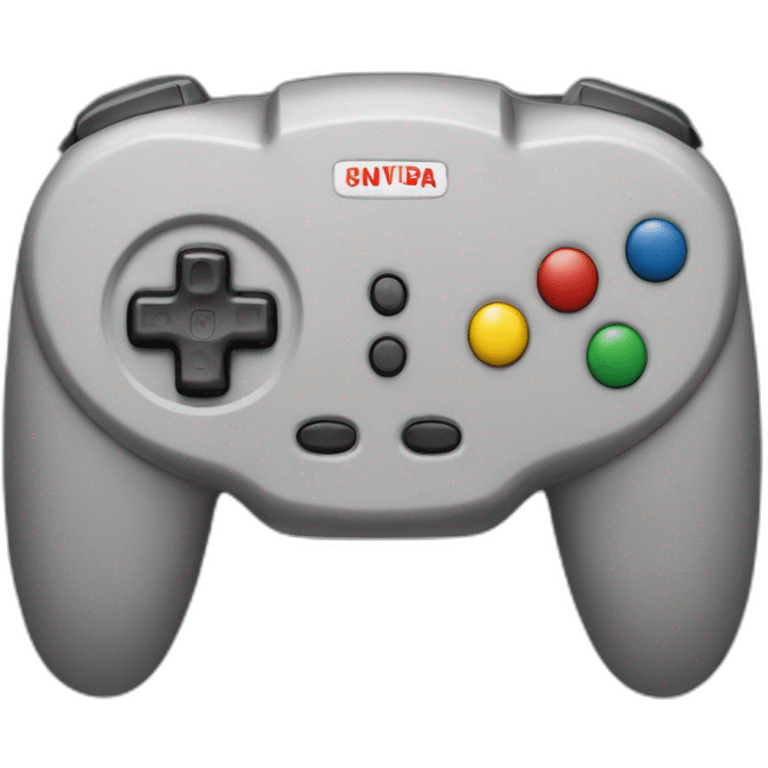 nintendo 64 controller emoji