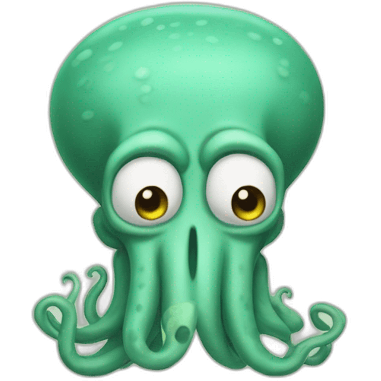 Squidward Q. Tentacles emoji