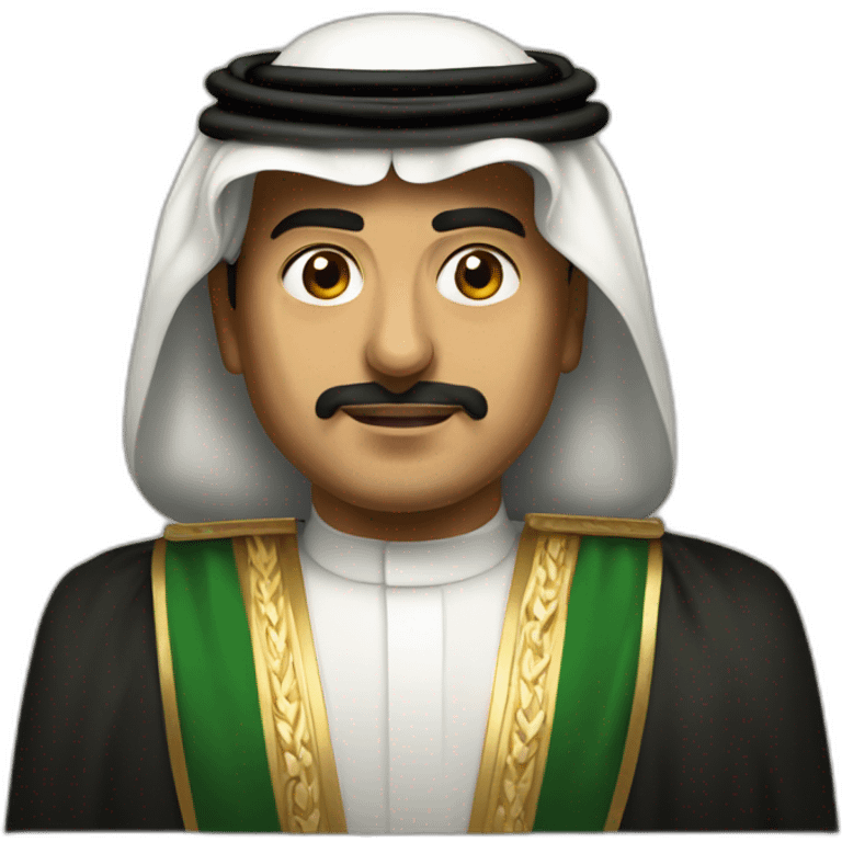 king Abdullah Al Saud emoji