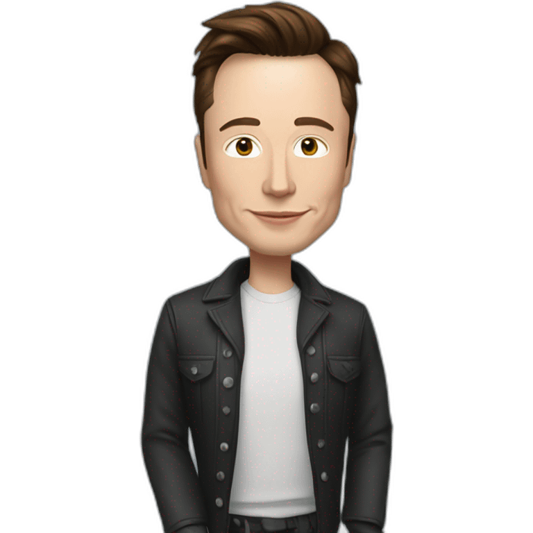 elon musk incorrectly engaged romantically with a cat in private, clothing is not required emoji