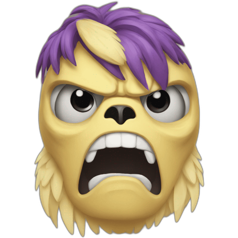 Mutant hawk emoji