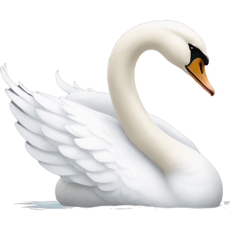 White Swan emoji