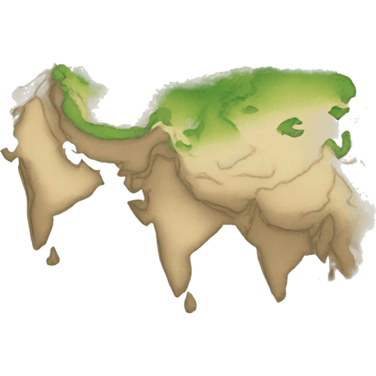 central asia map emoji