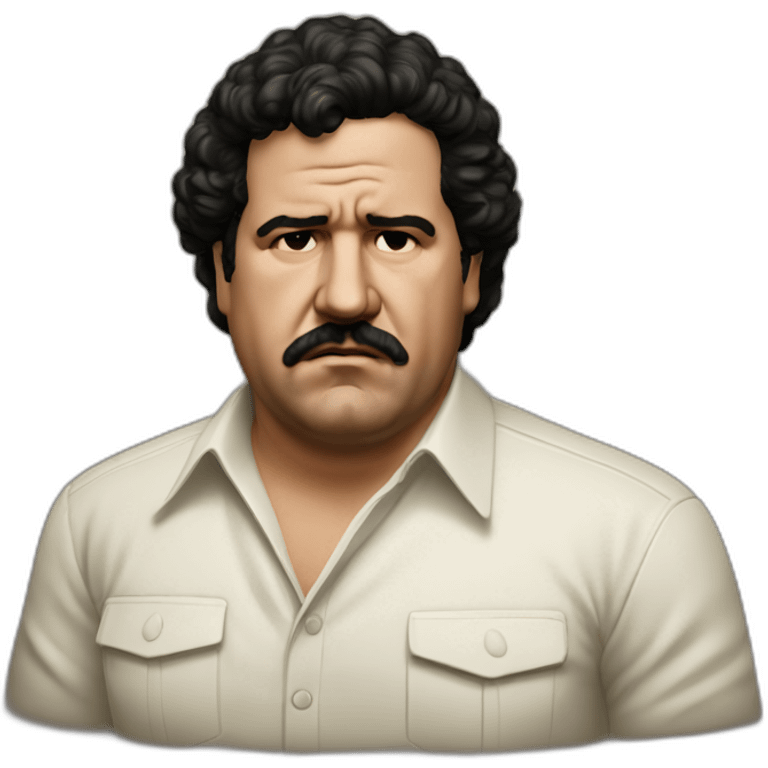 Sad Pablo escobar emoji