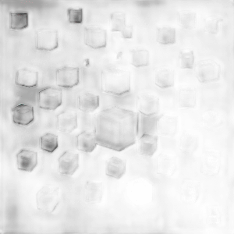 Black cube 2d emoji