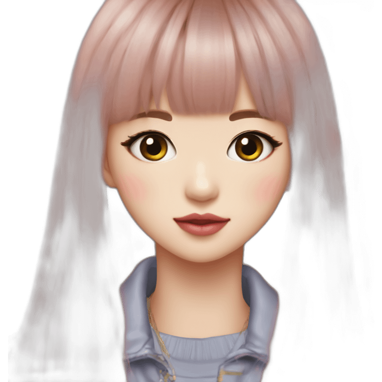 LaLisa-blackpink-cute-girl-kpop emoji