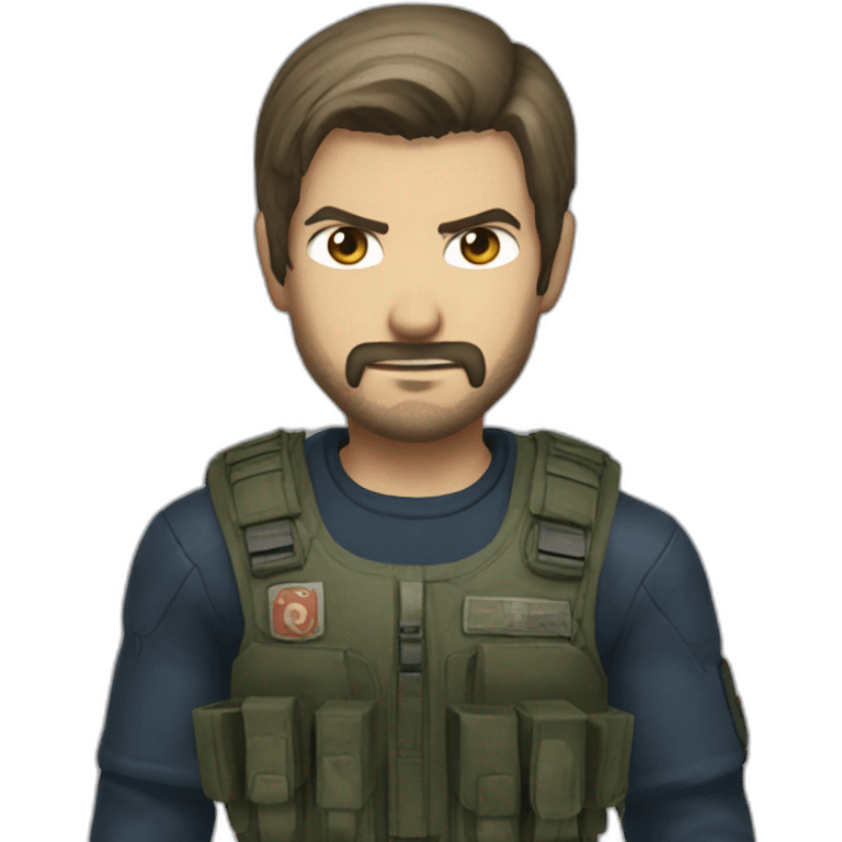 Leon Resident evil emoji