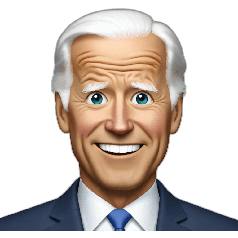 Joe Biden amazed emoji