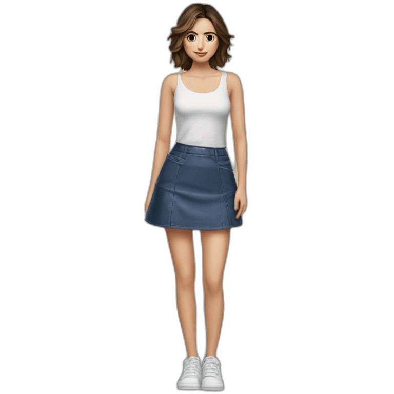 ana de armas in skirt emoji