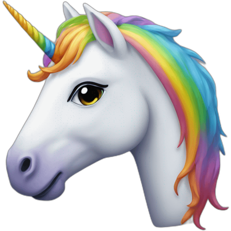 rainbow unicorn emoji