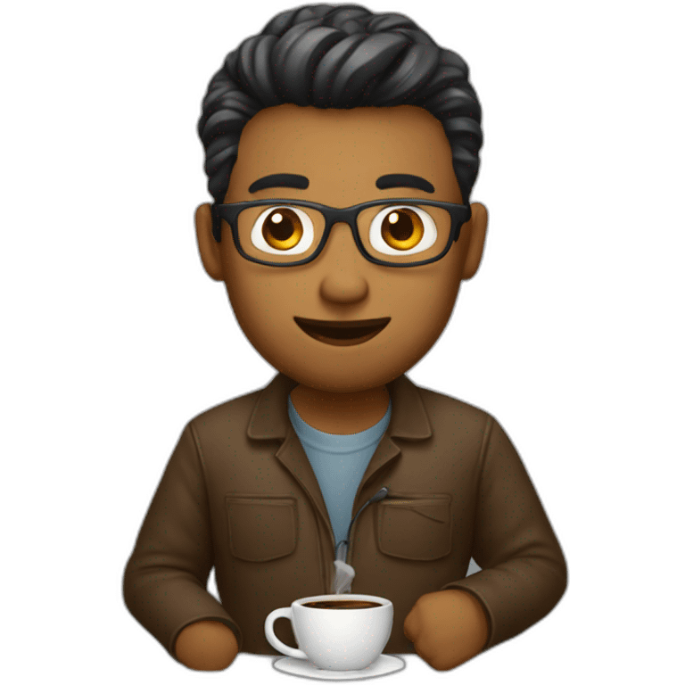 programmer-coffee emoji