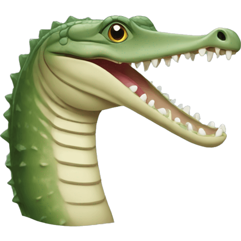 Indian Gharial emoji