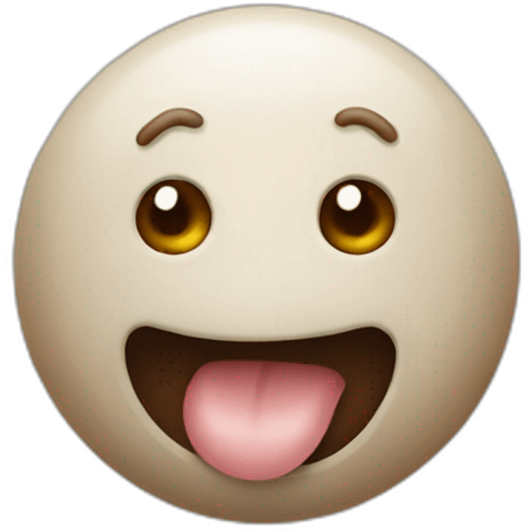 pale meatball emoji