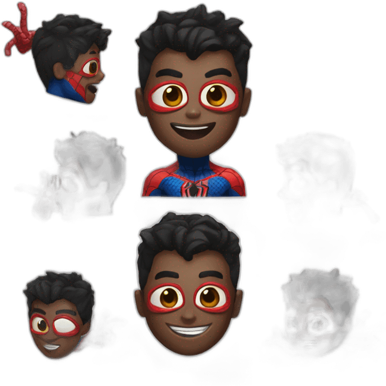 Spiderman ken venom emoji